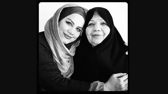  نرگس آبیار عزادار شد  + عکس