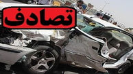 
تصادف با تیر چراغ برق در میانرود شیراز