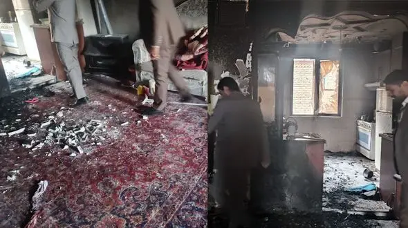 اقدام هولناک پسر شیشه ای بعد از قتل فجیع پدر و مادرش! + اولین عکس از محل جنایت