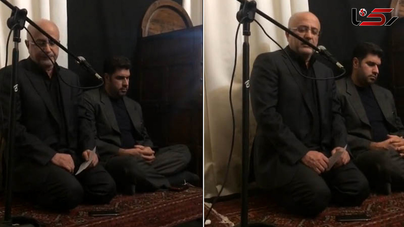 مداحی علی مرادخانی در عزادارای محرم+فیلم