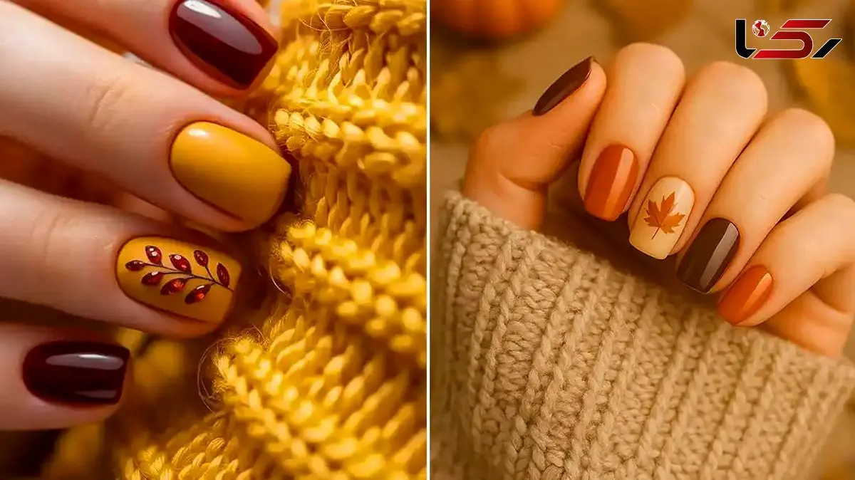 15 دیزاین ناخن جذاب برای ناخن‌ های کوتاه و بادامی