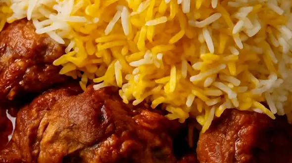طرز تهیه بریانی گوشت + فیلم