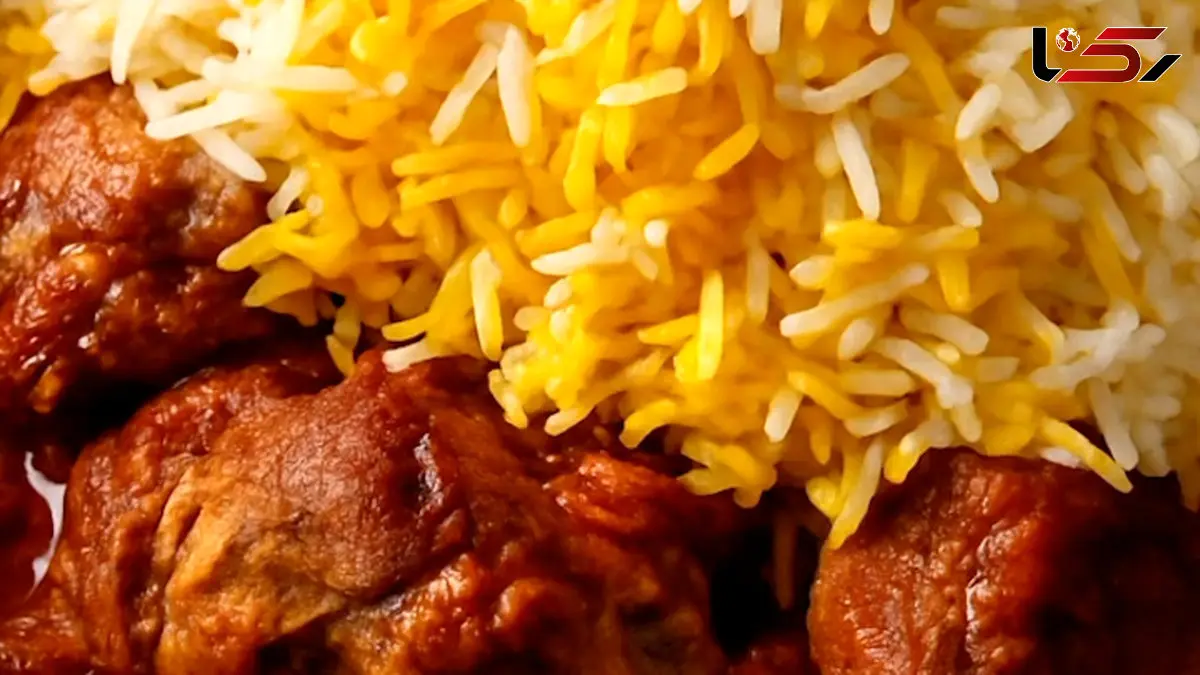 طرز تهیه بریانی گوشت + فیلم