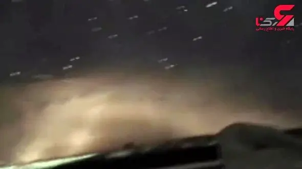 کولاک شدید در محور هراز + فیلم 