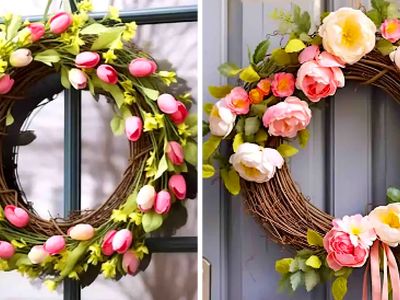ایده‌ های جذاب حلقه گل بهاری؛ 15 طرح شیک و رنگارنگ