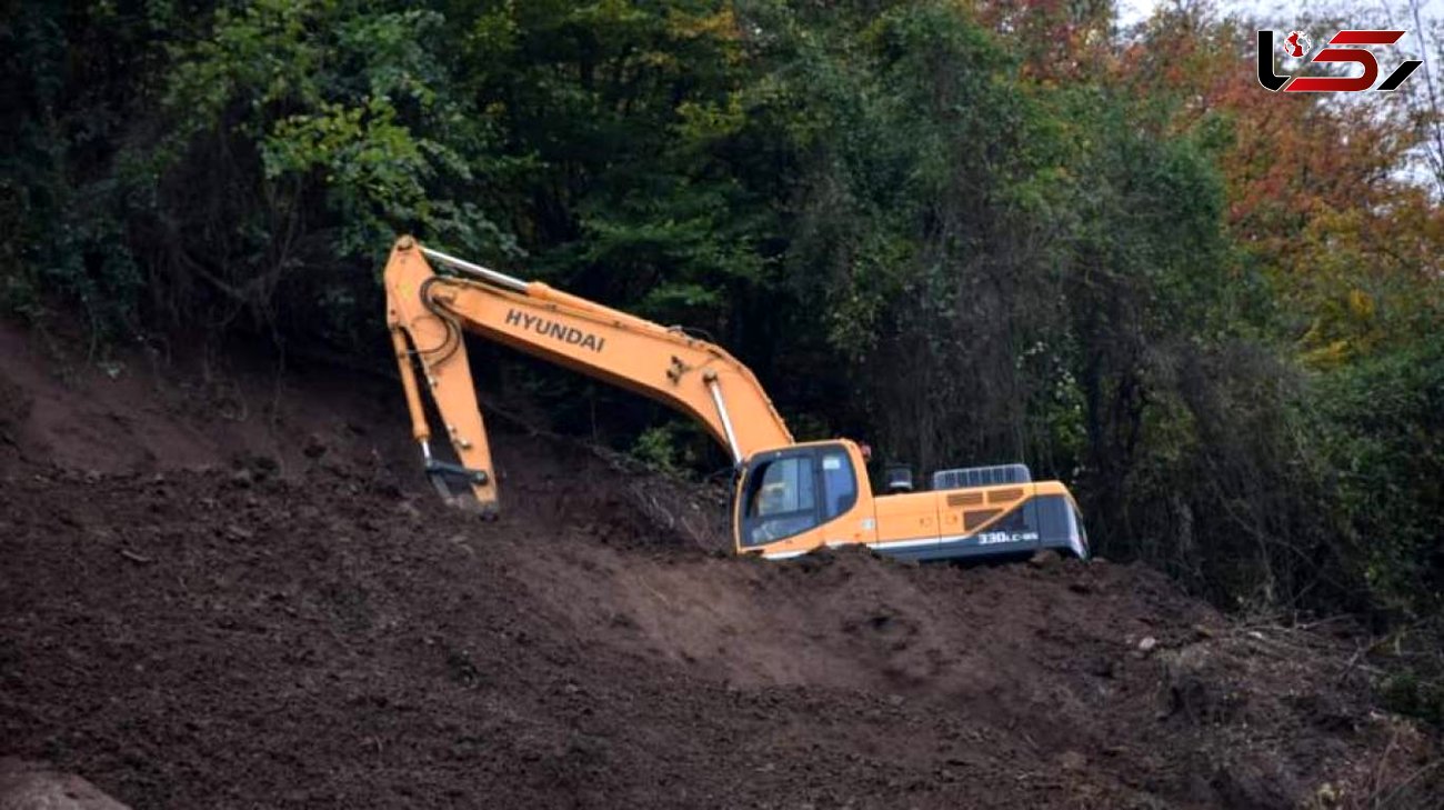  نابودی خاک های جنگلی مازندران برای باغ سازی در ویلاهای بزرگ 