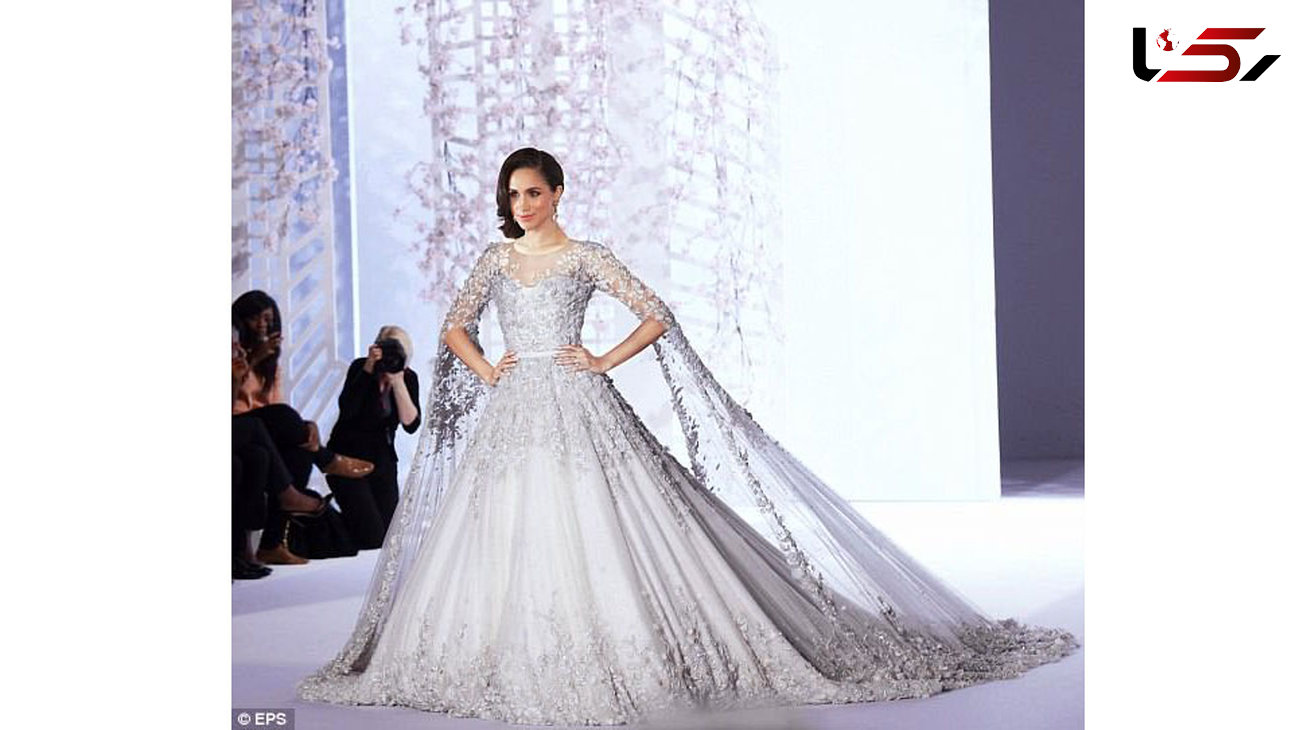 لباس عروسی میلیاردی یک بازیگر زن جنجالی شد + عکس عروس