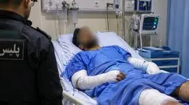 حمله مرد قمه‌کش به زمین آموزش و پرورش با پایان خونین / مرد مهاجم خودش حسابی کتک خورد 