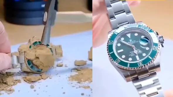 بازسازی ساعت مچی عتیقه + فیلم