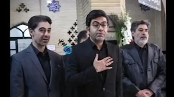 حضور  پرشور بازیگران و هنرمندان در مراسم ختم مادر سیده فرزاد حسنی؛ فریبا کوثری، المیرا شریفی مقدم  و همسرش، جوتنه دلشاد، مهدی یغمایی و...+فیلم