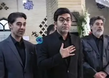 حضور  پرشور بازیگران و هنرمندان در مراسم ختم مادر سیده فرزاد حسنی؛ فریبا کوثری، المیرا شریفی مقدم  و همسرش، جوتنه دلشاد، مهدی یغمایی و...+فیلم