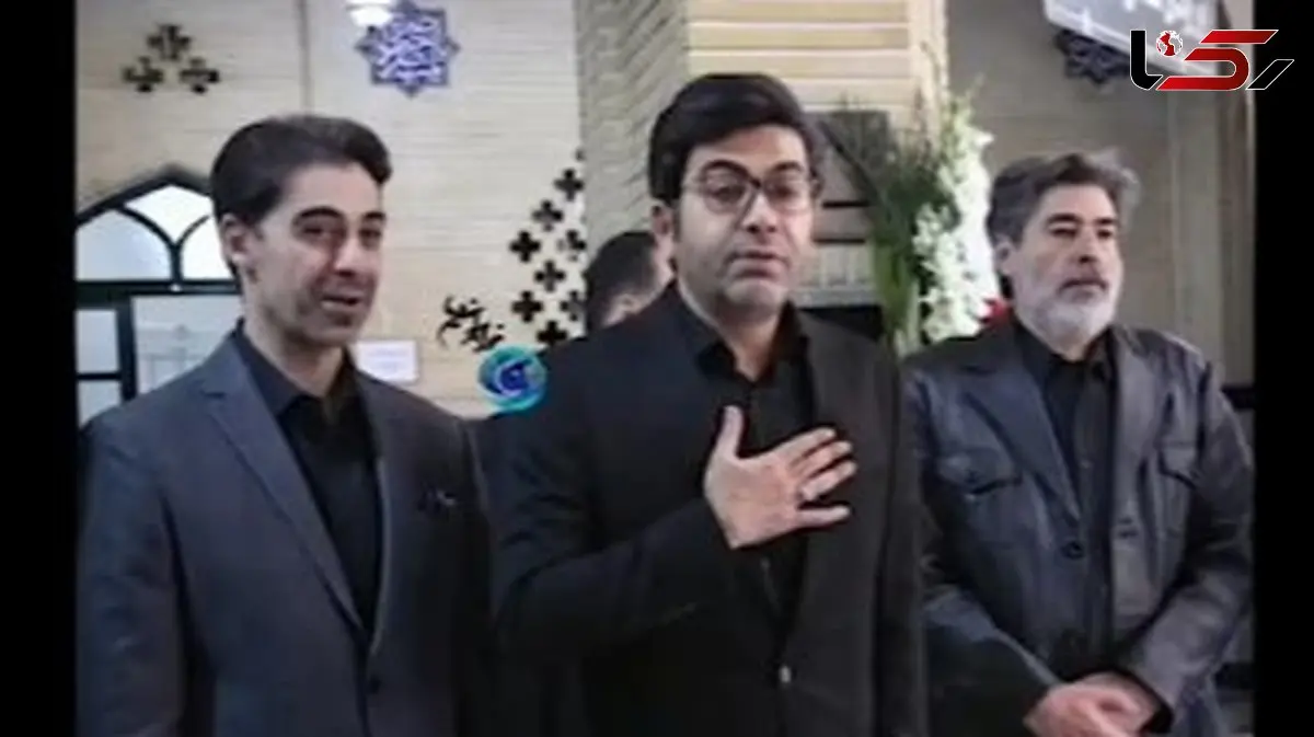 حضور  پرشور بازیگران و هنرمندان در مراسم ختم مادر سیده فرزاد حسنی؛ فریبا کوثری، المیرا شریفی مقدم  و همسرش، جوتنه دلشاد، مهدی یغمایی و...+فیلم