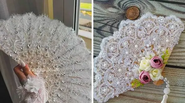بادبزن عروسی شیک؛ 15 طرح جذاب برای جاودانه کردن روز خاص