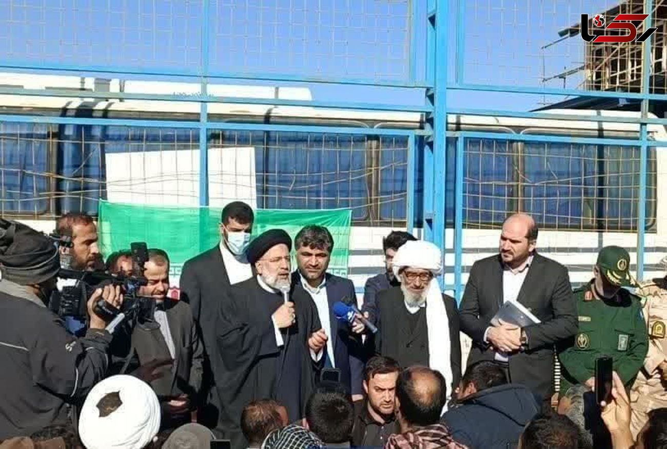 حضور رئیس جمهور در دهستان مرزی «لانو» خراسان جنوبی