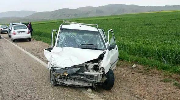 تصادف مرگبار پراید و ال 90 با یک کشته در قوچان