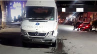 تصادف وحشتناک با آمبولانس در شب یلدا / کما رفتن با  شوخی های خطر ناک   موتور سواری