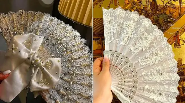 عکس‌ های لاکچری از بادبزن دستی؛ ترکیبی از هنر و طراحی مجلسی