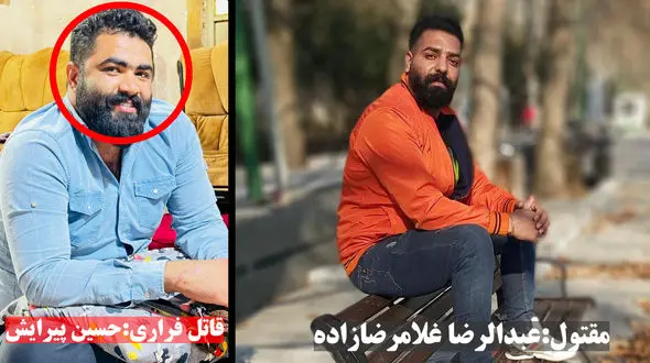 فیلم / این قاتل فراری یک دست ندارد و پایش می لنگد + گفتگو با برادر مقتول در سیرجان