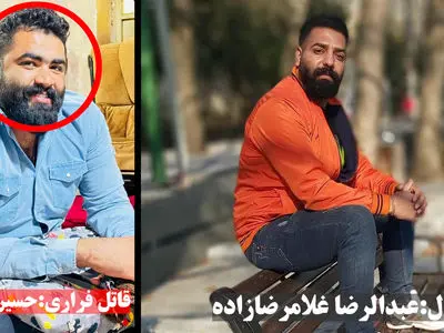 فیلم / این قاتل فراری یک دست ندارد و پایش می لنگد + گفتگو با برادر مقتول در سیرجان