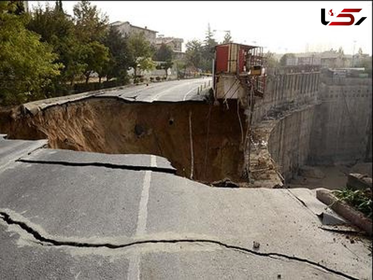 بزرگراه آزادگان رتبه اول در فرونشست‎ها