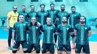 دومین پیروزی تیم فوتسال رسانه‌های ورزشی