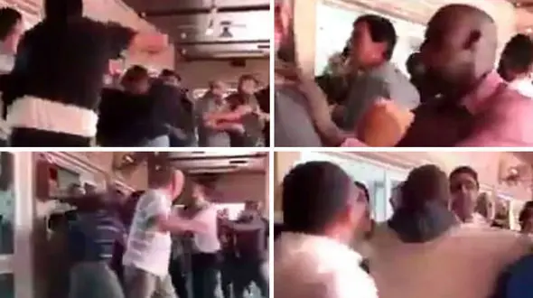 خشونت در مسجد!+فیلم و عکس