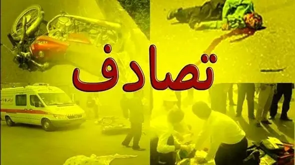 تصادف اتوبوس با تریلی در شیراز با 21 زخمی 