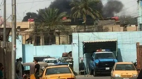 انفجار خونین در بغداد + عکس