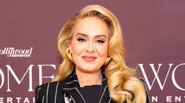 ادل در کنسرت آخرش شبیه مادر عروس لباس پوشیده!