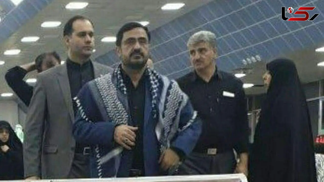 عکس| سعید مرتضوی و بادیگاردش در پیاده‌روی اربعین
