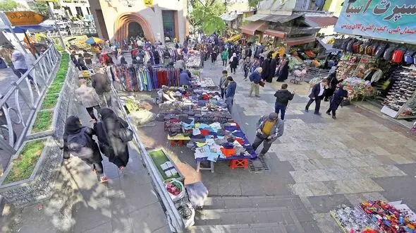 کاهش ۴۶ درصدی تعداد دستفروشان تهران
