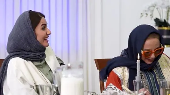 غوغای رها خدایاری در شام ایرانی: وقتی ادای فلامک جنیدی و نفیسه روشن رو جلوی خودشون درمیاره/ بهنوش بختیاری کلا یه لیگ دیگست