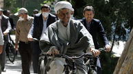 دوچرخه سواری نخستین امام جمعه ایران + عکس