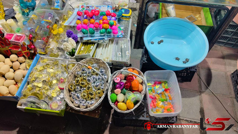 حال و هوای عید در تئاتر شهر و میدان ولیعصر