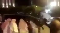 حمله وحشیانه مردان سعودی به زنان راننده  +فیلم