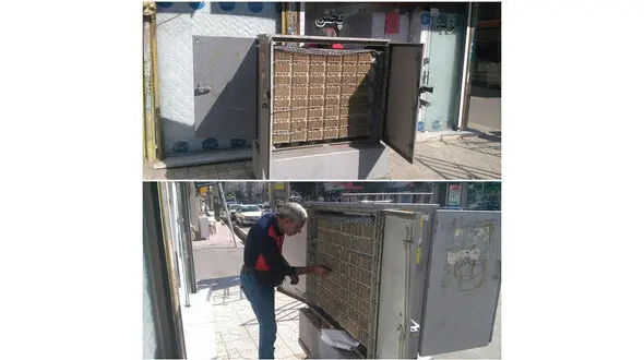 قطع کردن تلفن هزار گلستانی در یک شب /  سارقان دستگیر شدند