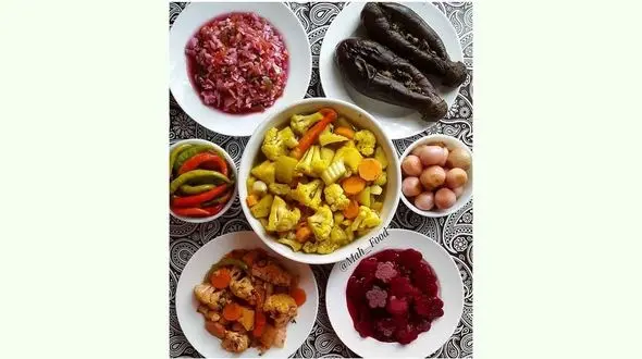 انواع ترشی + طرز تهیه