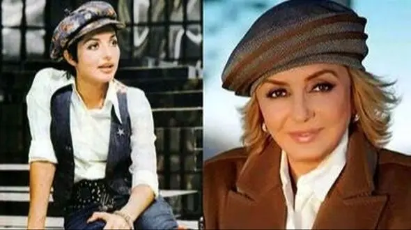 سفر در زمان/ گوگوش و شوهر اولش  در عروسی مجللشان / لباس عروس اروپایی گوگوش در 20 سالگی!