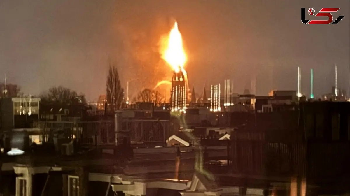 کلیسای ۱۵۰ ساله آمستردام قربانی شعله های مرگبار + فیلم