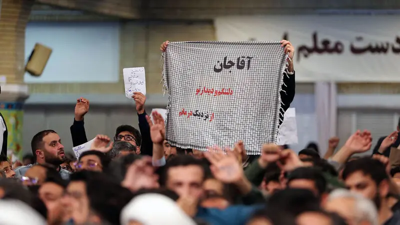 حضرت آیت الله خامنه ای رهبر معظم انقلاب در دیدار هزاران نفر از معلمان و فرهنگیان سراسر کشور به مناسبت روز معلم	