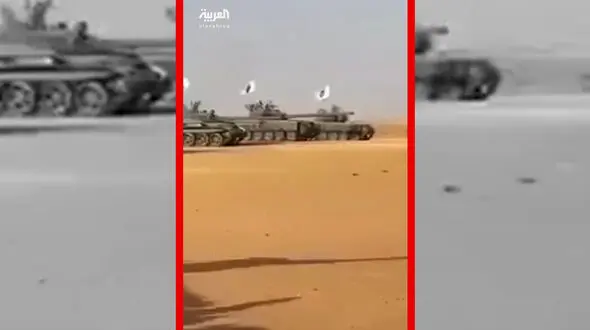 فیلم حادثه مرگبار در تمرینات نظامی جنوب مصراته