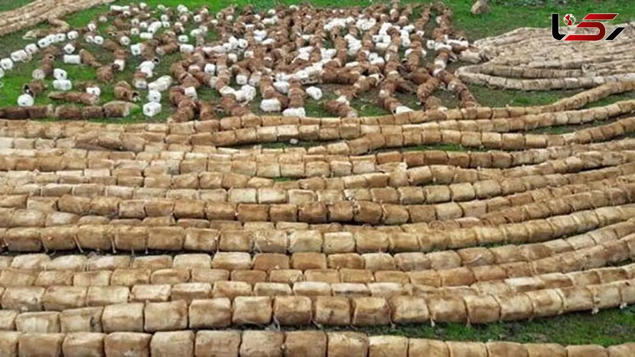 کشف ۸ تن مواد منفجره و سرنگونی ۲ پهپاد گروه‌های تروریستی + عکس