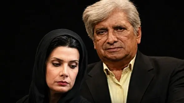 فیلم وداع تلخ  عاطفه رضوی با بهروز رضوی برادر عزیزتر از جانش/ من میخواهم تا آخر دنیا تماشات کنم / روحش شاد