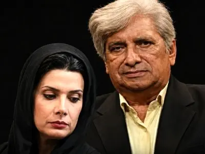 فیلم وداع تلخ و جگرسور عاطفه رضوی با بهروز رضوی برادر عزیزتر از جانش/ من میخواهم تا آخر دنیا تماشات کنم / روحش شاد