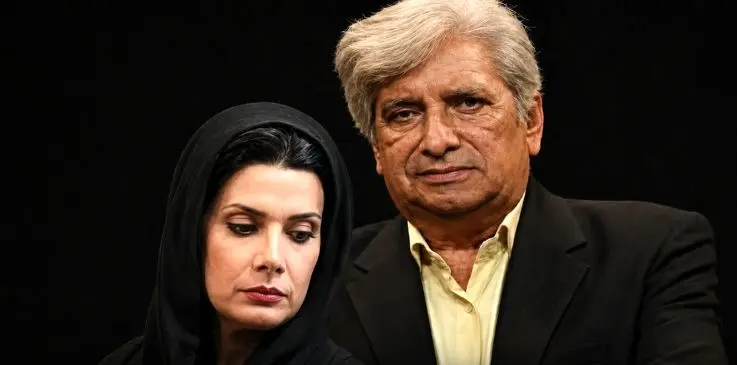 فیلم وداع تلخ و جگرسور عاطفه رضوی با بهروز رضوی برادر عزیزتر از جانش/ من میخواهم تا آخر دنیا تماشات کنم / روحش شاد