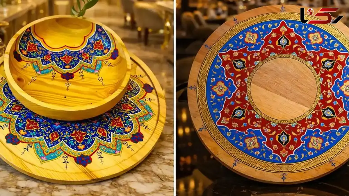 تحول دکوراسیون با سینی چوبی اسلیمی: 15 روش هوشمندانه برای زیباتر کردن هر فضا