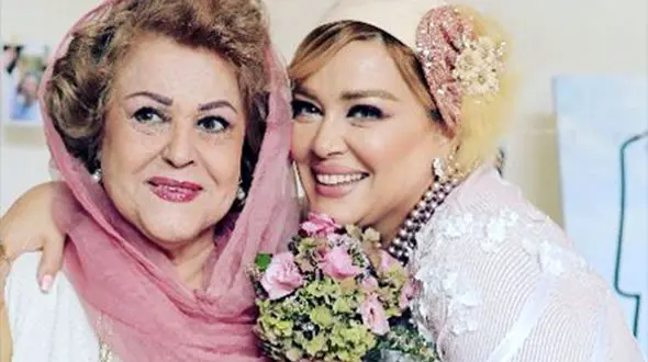 جنجال بی حجابی مادر بهاره رهنما در مهمانی شبانه + عکس