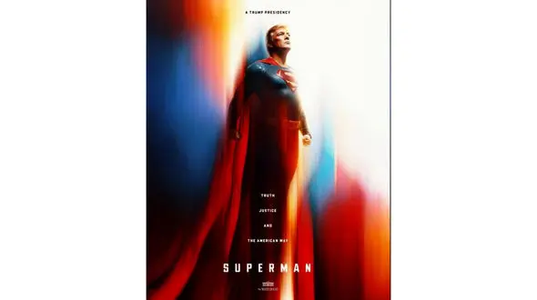 انتشار تصویر «ترامپ سوپرمن» در حساب کاربری کاخ سفید مورد تمسخر قرار گرفت