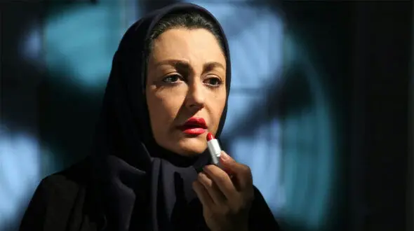 سفر در زمان/ عکس شقایق فراهانی و شهاب حسینی 25 سال قبل روی پوستر فیلم «آدمک‌ها»