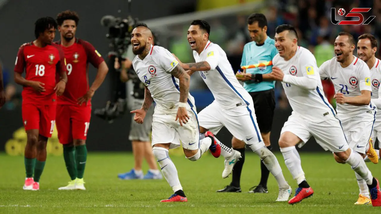 پرتغال 0(0)-(3)0 شیلی: سانچس با درخشش براوو در فینال+عکس
